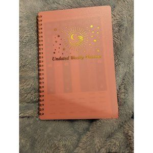 Brand New Undated Weekly Planner